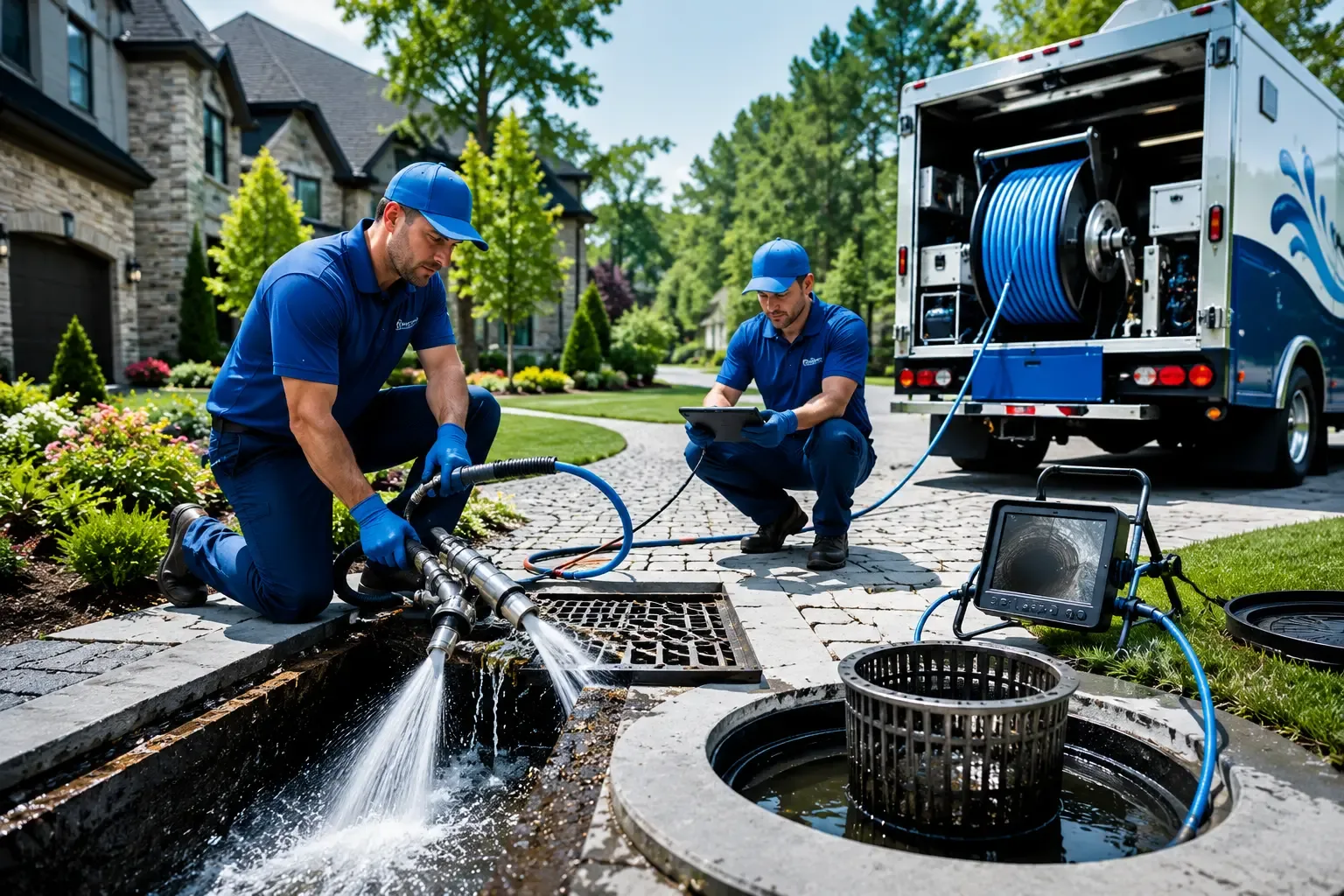 Local outdoor drain cleaning professionals in Trout, LA