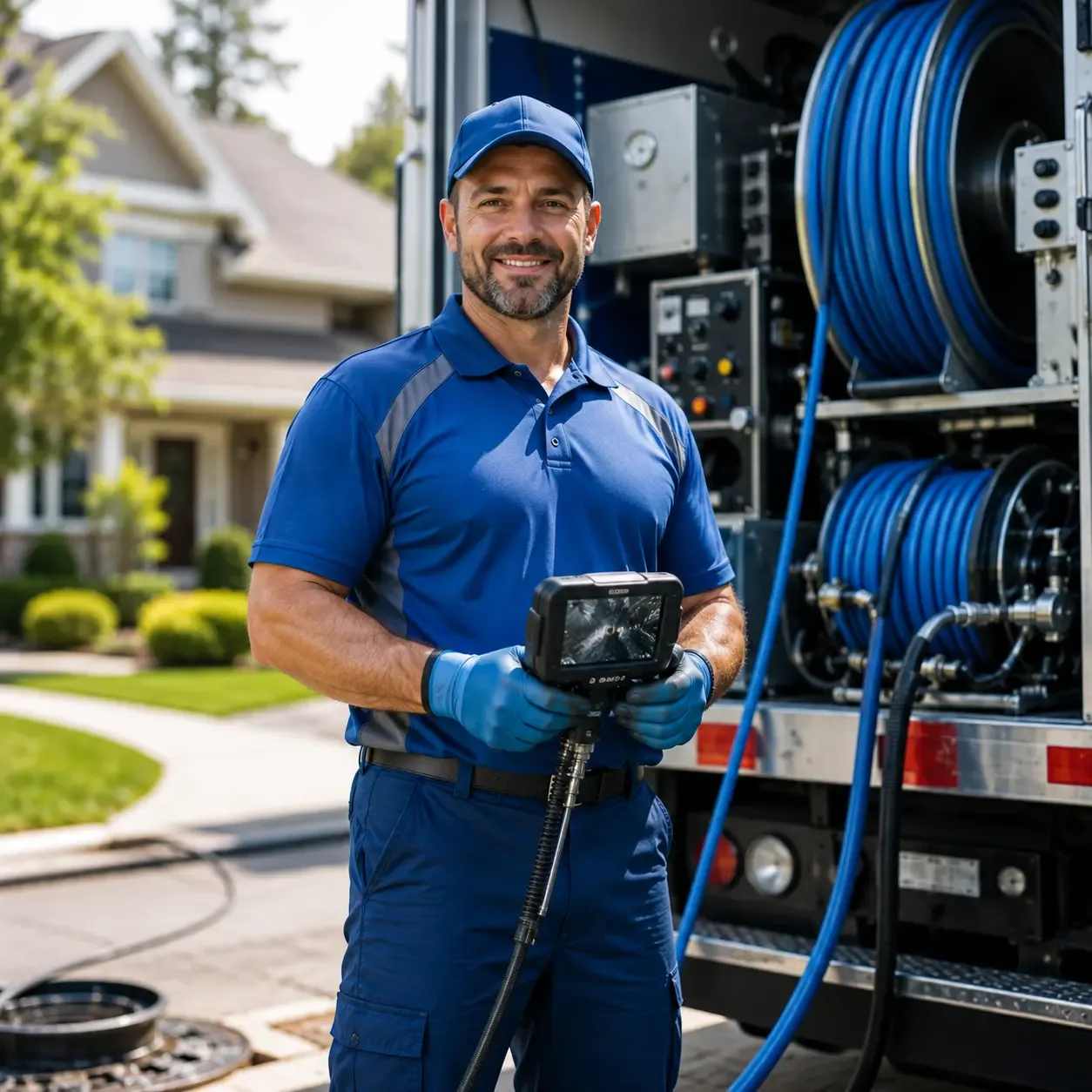 Local outdoor drain cleaning specialists in Trout, LA